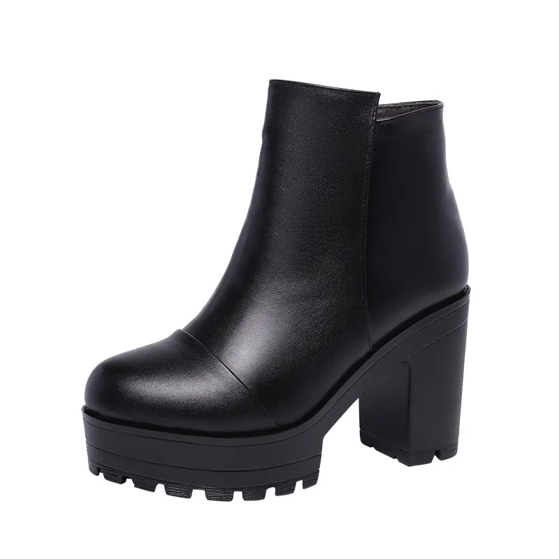 Plus Size 41 42 43 Block Heel Platform Boots Winter Shoes Women 2021 New Fall Leather Ankle Boots Ladies High Heels Boots
Plus Size 41 42 43 Block Heel Platform Boots Winter Shoes Women 2021 New Fall Leather Ankle Boots Ladies High Heels Boots
