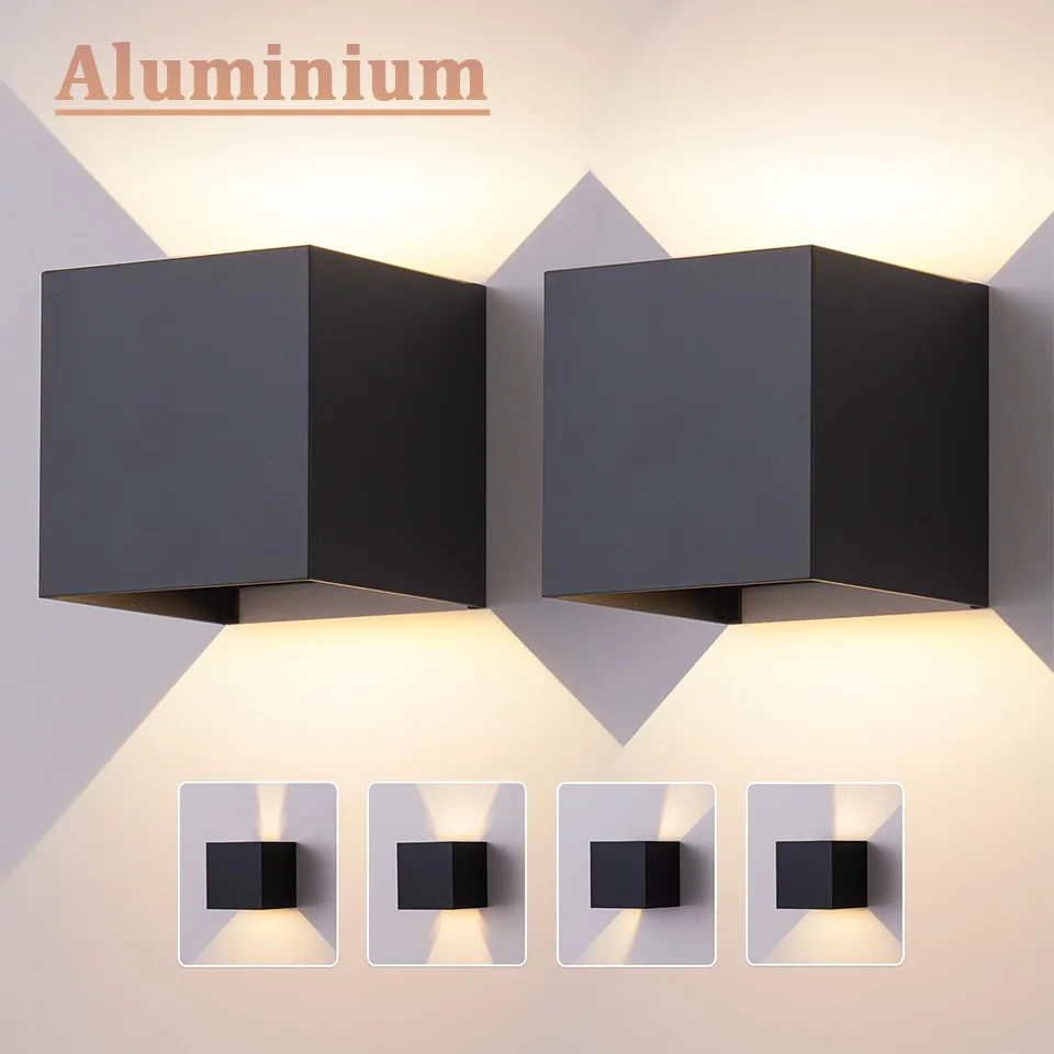 LED Modern Wall Light Aluminium LED Lights AC85-265V 6W 6000K/3000K Adjustable Cube Lights Indoor Outdoor For Home Balcony Porch
LED Modern Wall Light Aluminium LED Lights AC85-265V 6W 6000K/3000K Adjustable Cube Lights Indoor Outdoor For Home Balcony Porch