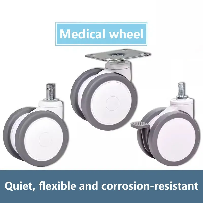 5 Pcs/lot Caster 3 Inch For Medical Equipment Silent Caster Universal Wheel/laser Beauty Instrument Wheel/ M12 With Brake Wheel
5 Pcs/lot Caster 3 Inch For Medical Equipment Silent Caster Universal Wheel/laser Beauty Instrument Wheel/ M12 With Brake Wheel