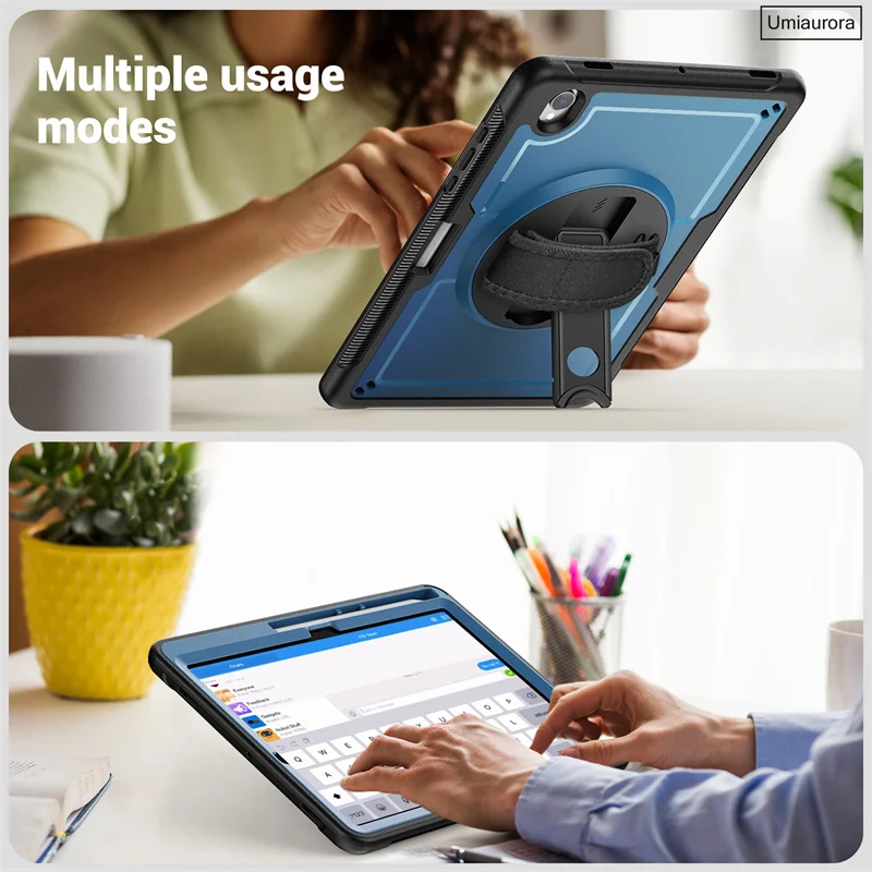 For Samsung Tab S11 11 inch SM-X730 SM-X736B Shockproof Tablet Cover 360 Rotation Hand Shoulder Strap Stand Armor Case Funda
For Samsung Tab S11 11 inch SM-X730 SM-X736B Shockproof Tablet Cover 360 Rotation Hand Shoulder Strap Stand Armor Case Funda