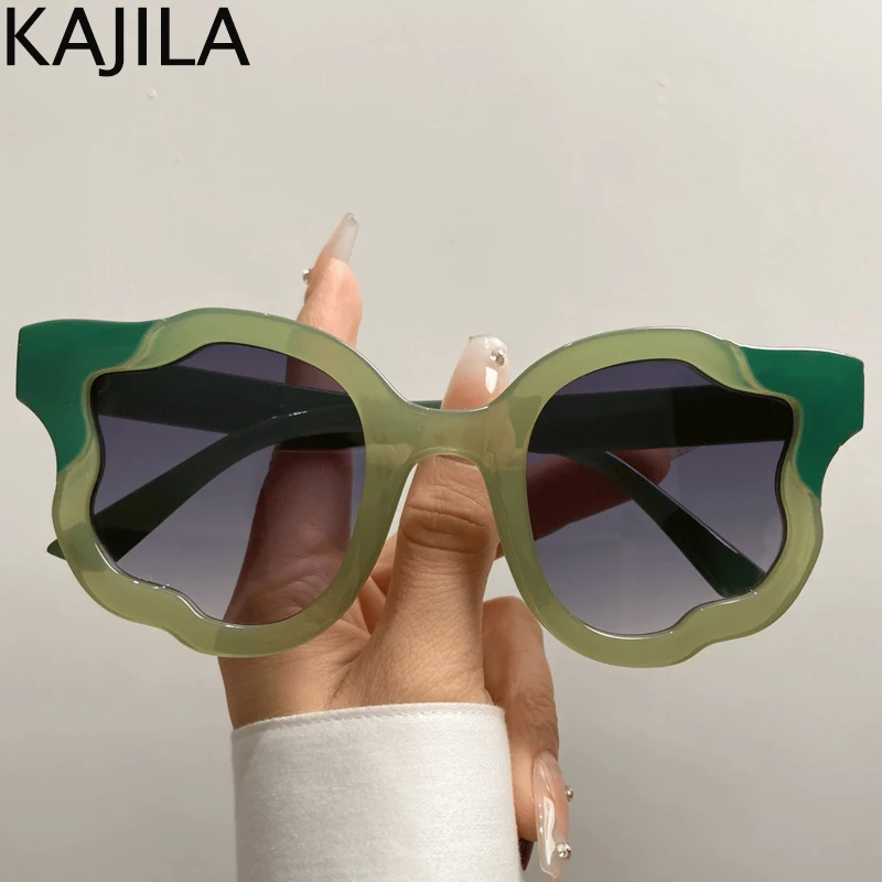Oversized Round Punk Sunglasses Women Big Frame 2024 Luxury Brand Irregular Wave Sun Glasses For Ladies Flower Frame Eyewear
Oversized Round Punk Sunglasses Women Big Frame 2024 Luxury Brand Irregular Wave Sun Glasses For Ladies Flower Frame Eyewear