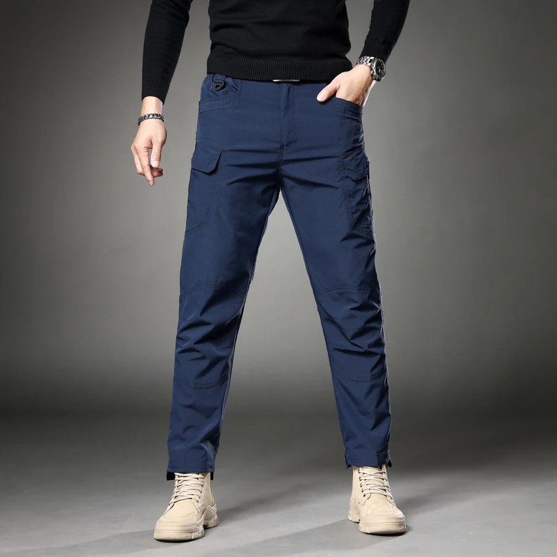 New Men Slim Retro Straight Cargo Pants Elastic Versatile Casual Trousers 2366
New Men Slim Retro Straight Cargo Pants Elastic Versatile Casual Trousers 2366