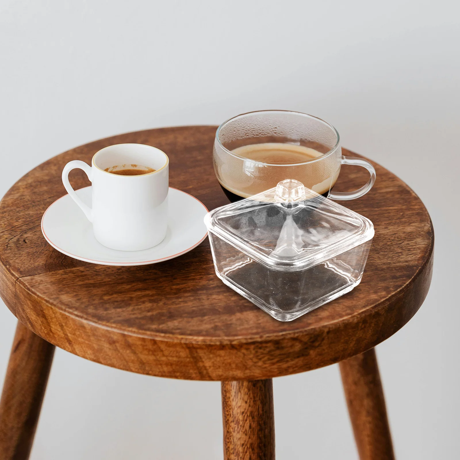 Elegant Glass Sugar Container with Lid for Coffee Tea Time Compact Sugar Holder for Kitchen Desk Decorative Sweet Organizer Jar
Elegant Glass Sugar Container with Lid for Coffee Tea Time Compact Sugar Holder for Kitchen Desk Decorative Sweet Organizer Jar