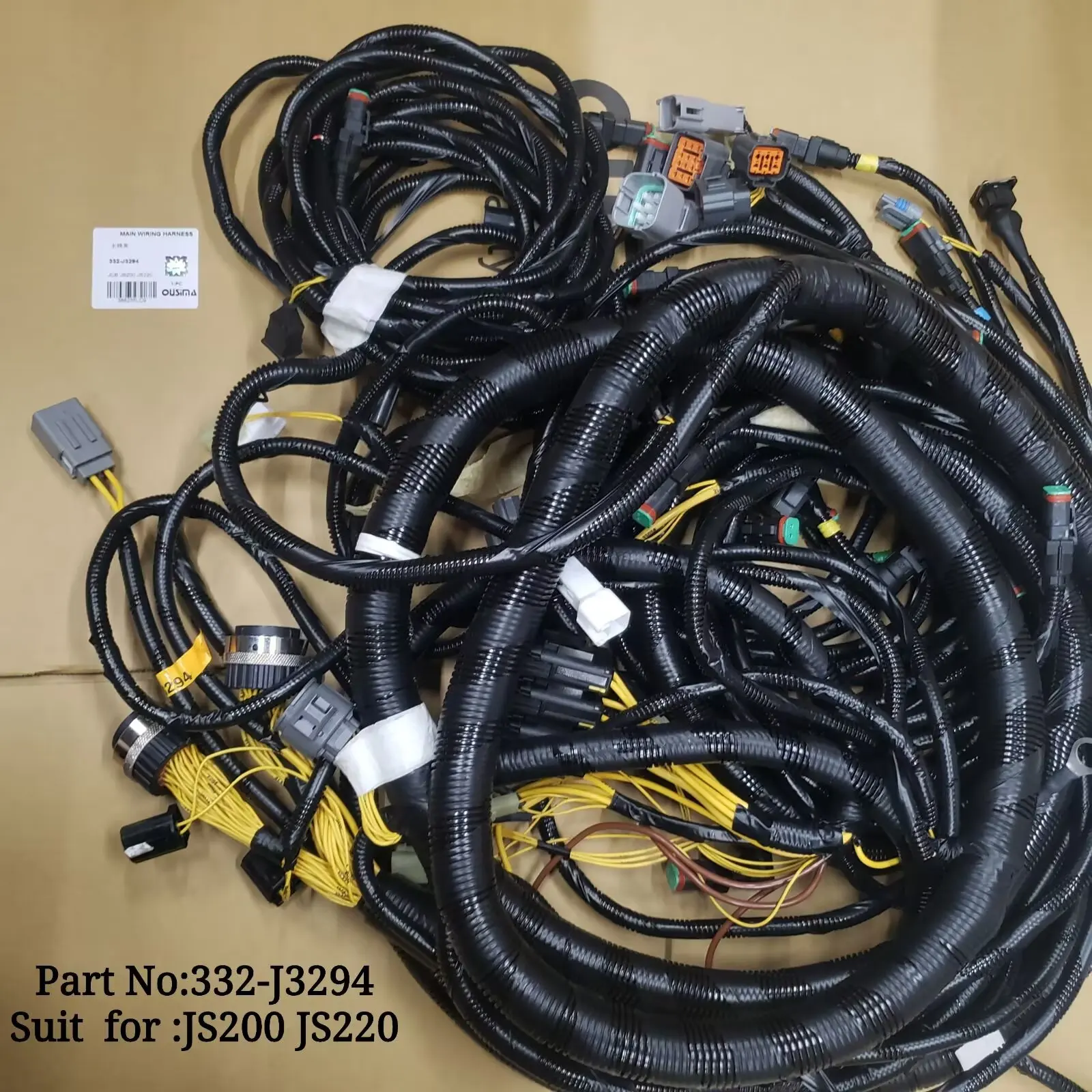 OUSIMA 4HK1 Frame Main Wiring Harness 332-J3294 For JCB Excavator JS200 JS220
OUSIMA 4HK1 Frame Main Wiring Harness 332-J3294 For JCB Excavator JS200 JS220
