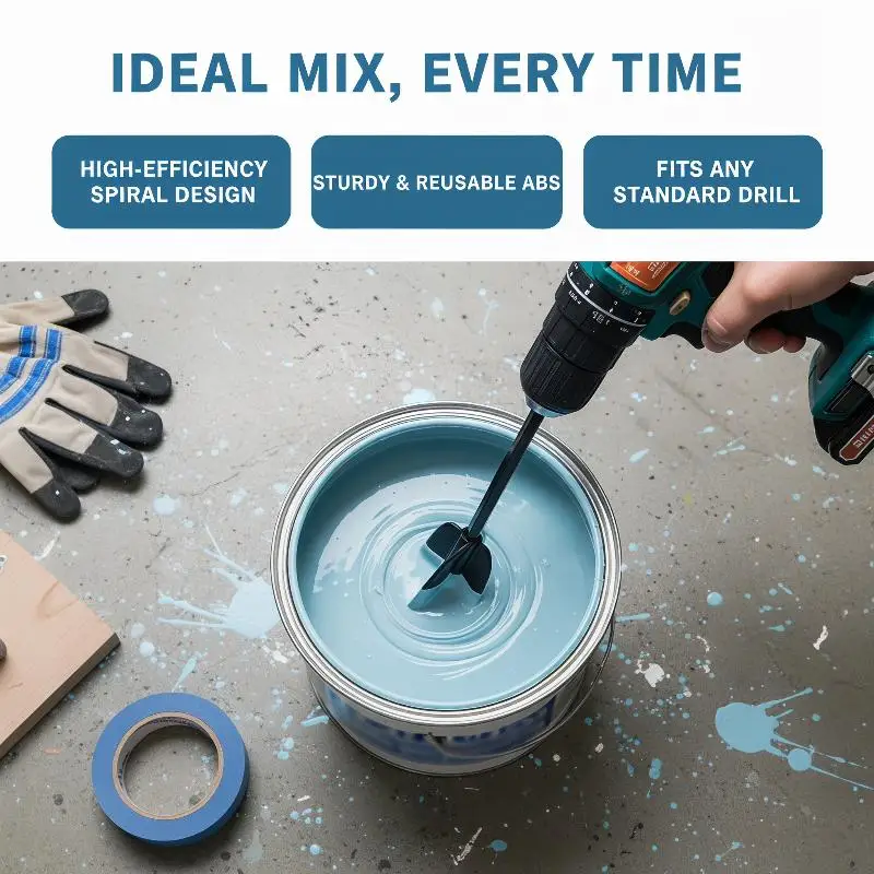 6Pcs Epoxy Mixing Sticks Drill Paint Stirring Rod For Resin Latex Oil Paint Multifunction Putty Mixer Attachment
6Pcs Epoxy Mixing Sticks Drill Paint Stirring Rod For Resin Latex Oil Paint Multifunction Putty Mixer Attachment