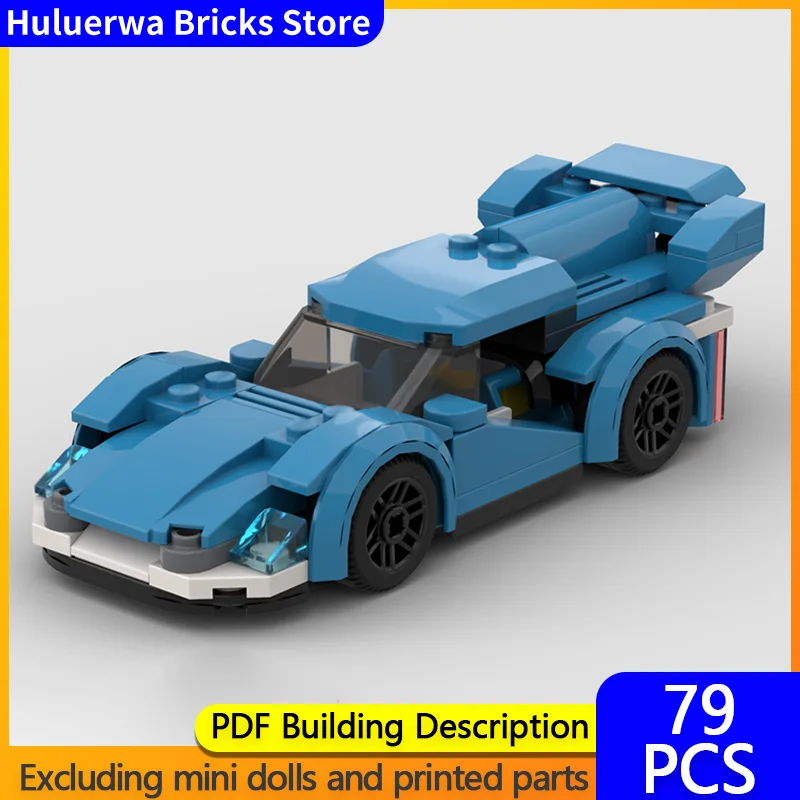 Модель скоростного гоночного автомобиля MOC, строительные кирпичи, современный Le Mans Hypercar, модульная технология, детские праздничные подарки, сборка игрушек, костюм 
Модель скоростного гоночного автомобиля MOC, строительные кирпичи, современный Le Mans Hypercar, модульная технология, детские праздничные подарки, сборка игрушек, костюм