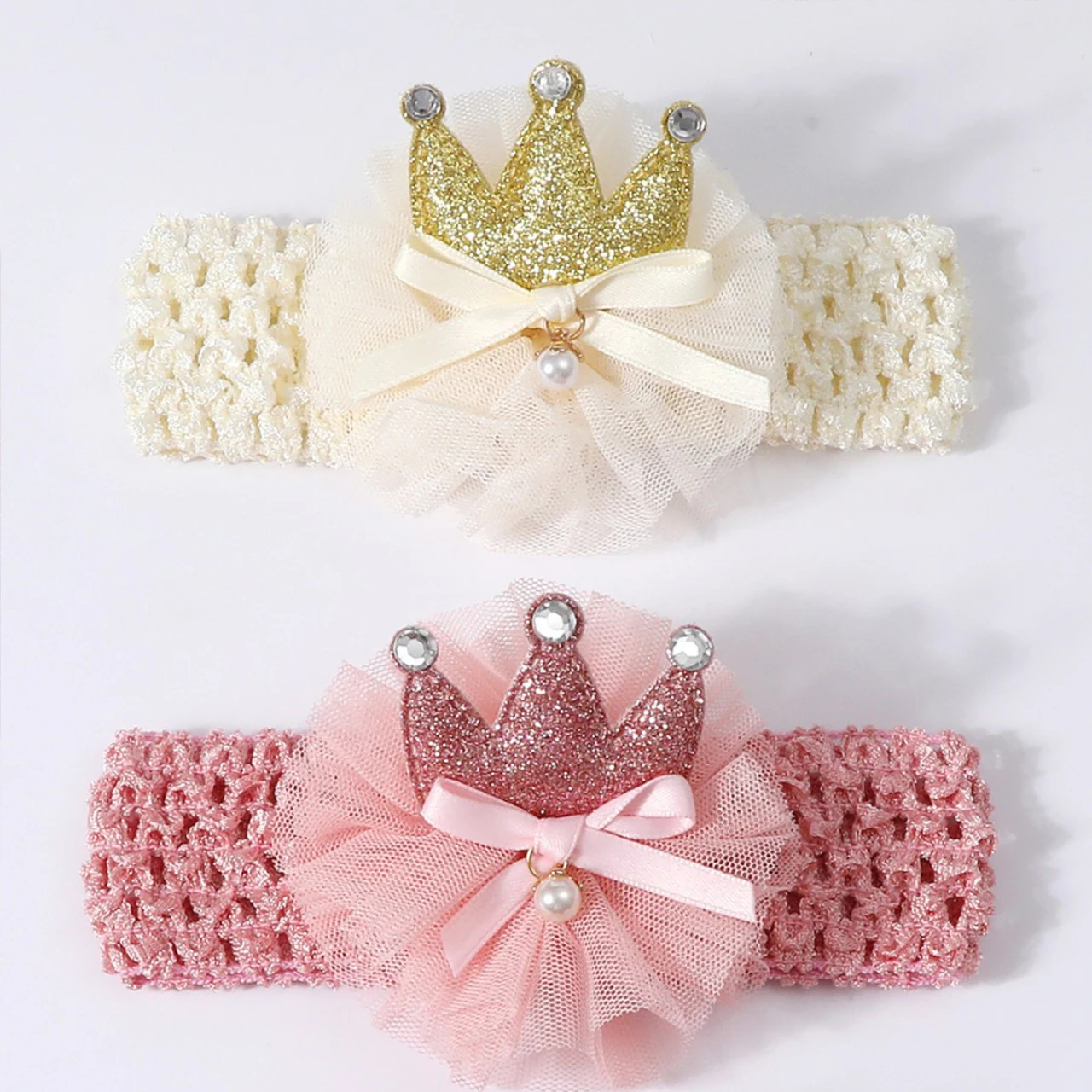 Pearl Crown Baby Headband Mesh Flower Hairband Sweet Girl Floral Headdress 0-3Y Newborn Photography Props Kids Hair Accessories
Pearl Crown Baby Headband Mesh Flower Hairband Sweet Girl Floral Headdress 0-3Y Newborn Photography Props Kids Hair Accessories