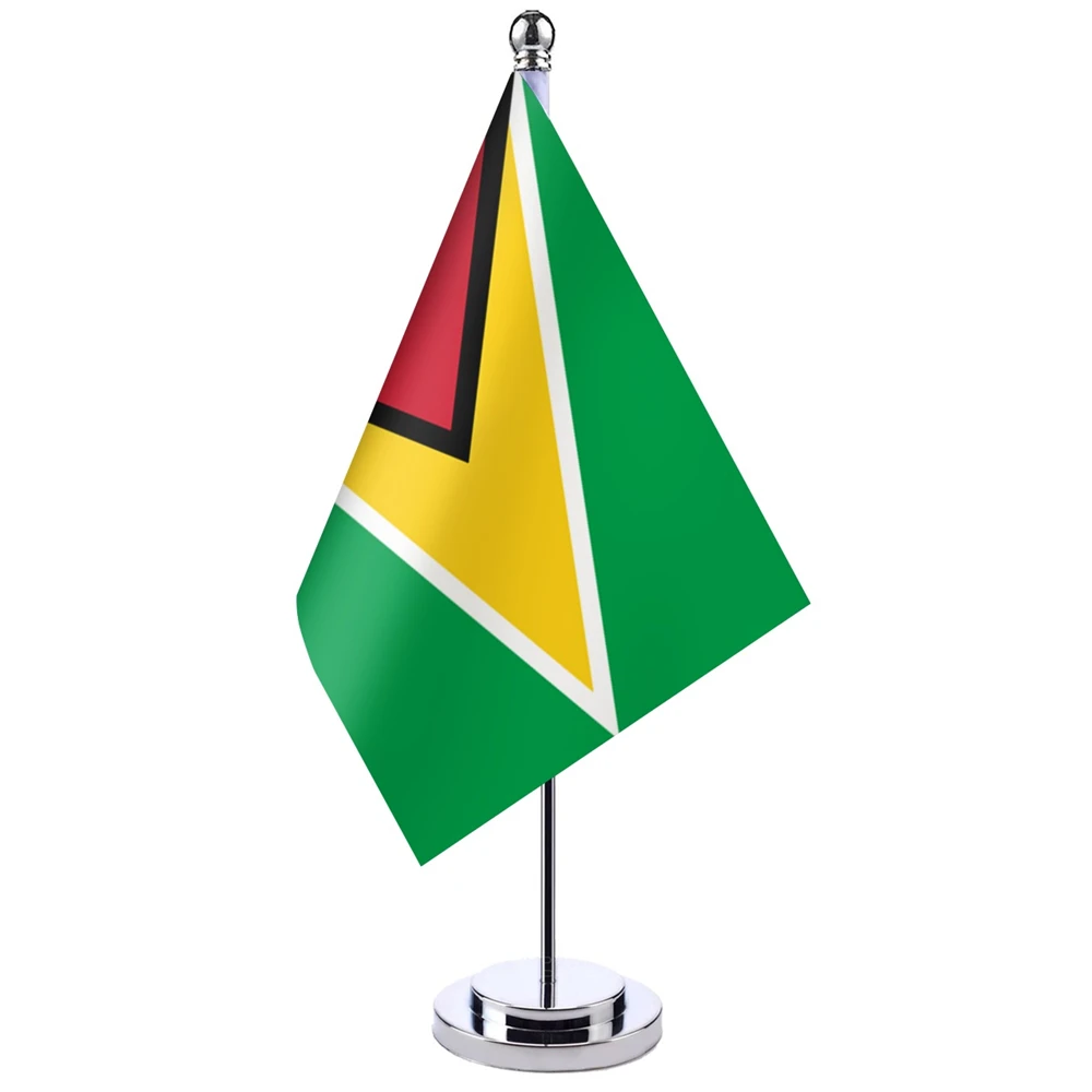14x21cm Office Desk Flag Of Guyana Banner Boardroom Table Stand Pole The Guyana Cabinet Flag Set Meeting Room Decor
14x21cm Office Desk Flag Of Guyana Banner Boardroom Table Stand Pole The Guyana Cabinet Flag Set Meeting Room Decor
