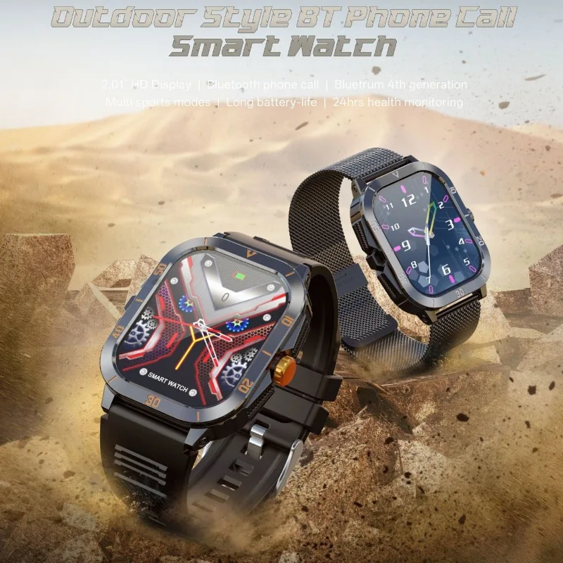 FOR K71 Smart Watch QX11 Men's Sports Outdoor Waterproof Multifunctional Heart Rate Bluetooth Watch
FOR K71 Smart Watch QX11 Men's Sports Outdoor Waterproof Multifunctional Heart Rate Bluetooth Watch