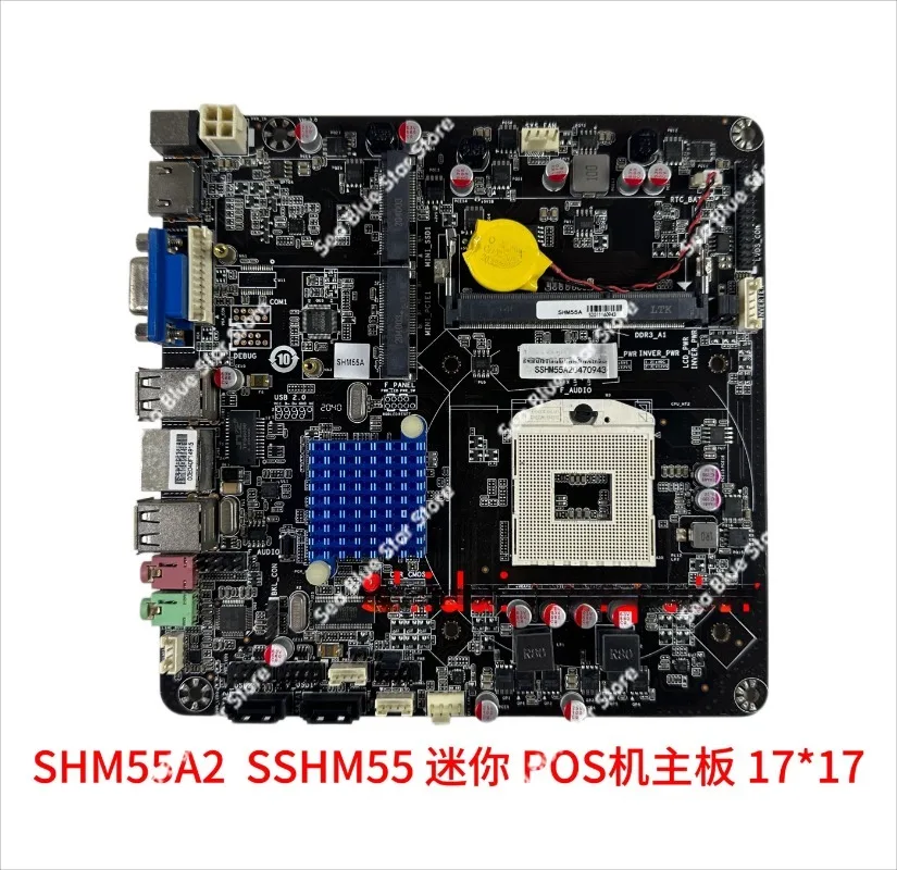 Промышленная материнская плата SHM55A2 SSHM55 для POS-терминалов, с интерфейсами D3 HDMI LVDS, б/у, демонтированная
Промышленная материнская плата SHM55A2 SSHM55 для POS-терминалов, с интерфейсами D3 HDMI LVDS, б/у, демонтированная