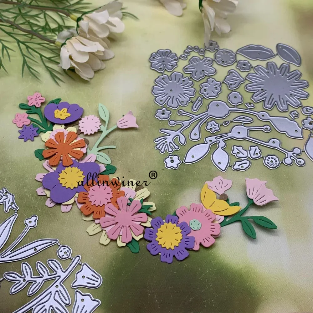 Flowers leaves decoration Metal Cutting Dies Stencils Die Cut for DIY Scrapbooking Album Paper Card Embossing
Flowers leaves decoration Metal Cutting Dies Stencils Die Cut for DIY Scrapbooking Album Paper Card Embossing