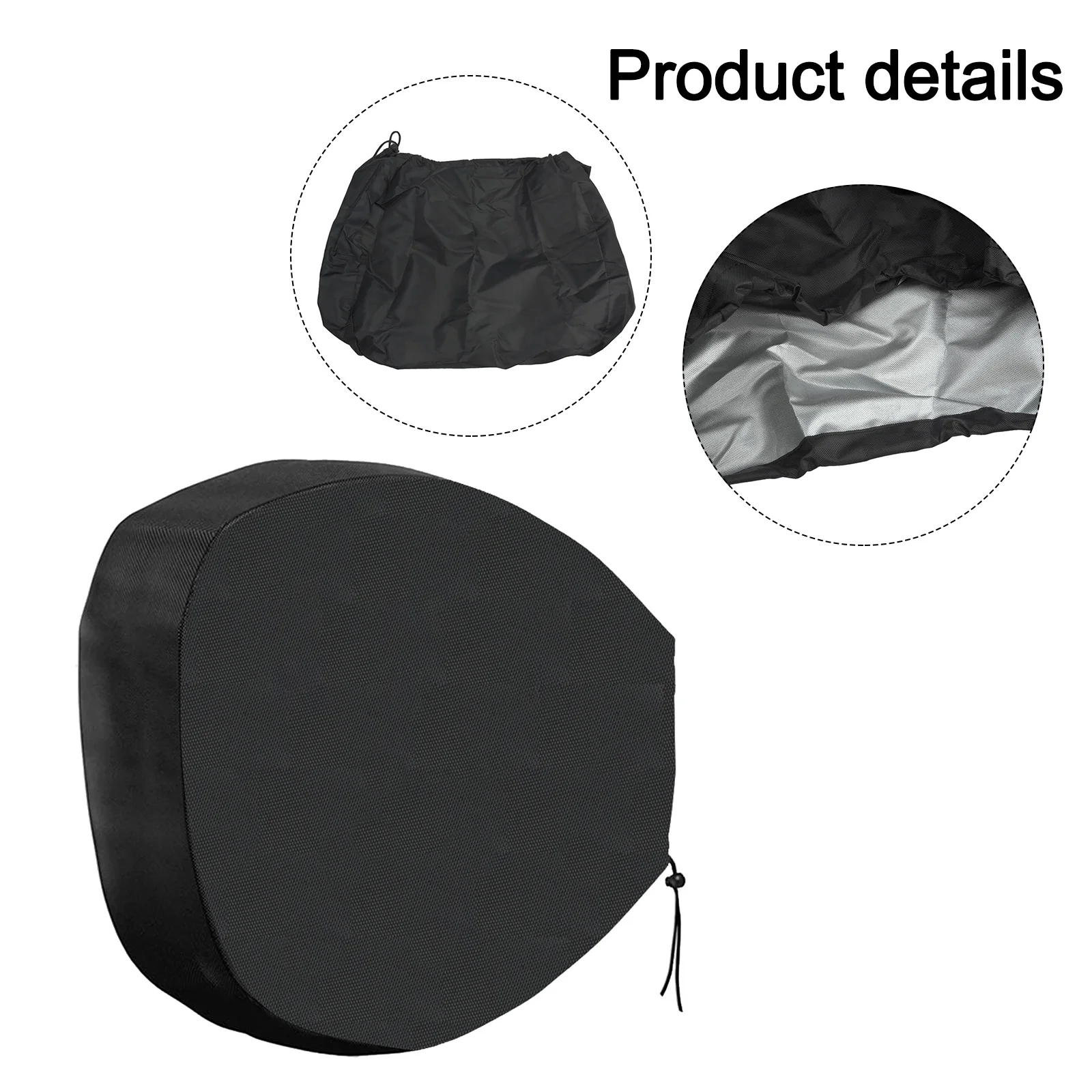 Protection Tool Hose Reel Cover Waterproof Black Large Oxford Cloth Retractable Silver Coated Wall-mounted Garden
Protection Tool Hose Reel Cover Waterproof Black Large Oxford Cloth Retractable Silver Coated Wall-mounted Garden