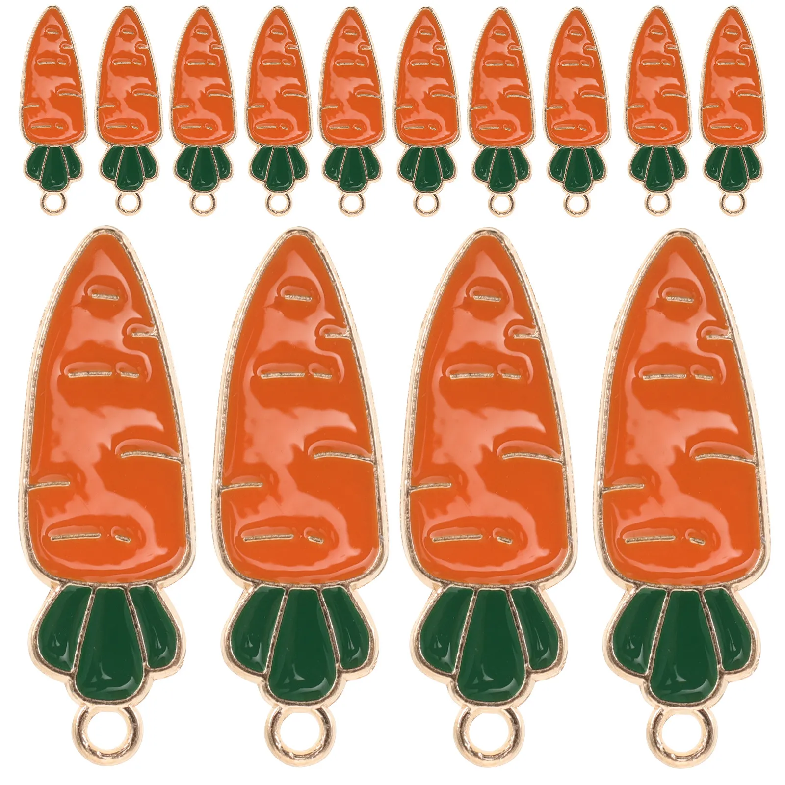 50Pcs Carrot Charm DIY Accessory Cartoon Alloy Pendant Easter Key Ring Bracelet Making Charm Decoration Cartoon Carrot Pendant
50Pcs Carrot Charm DIY Accessory Cartoon Alloy Pendant Easter Key Ring Bracelet Making Charm Decoration Cartoon Carrot Pendant