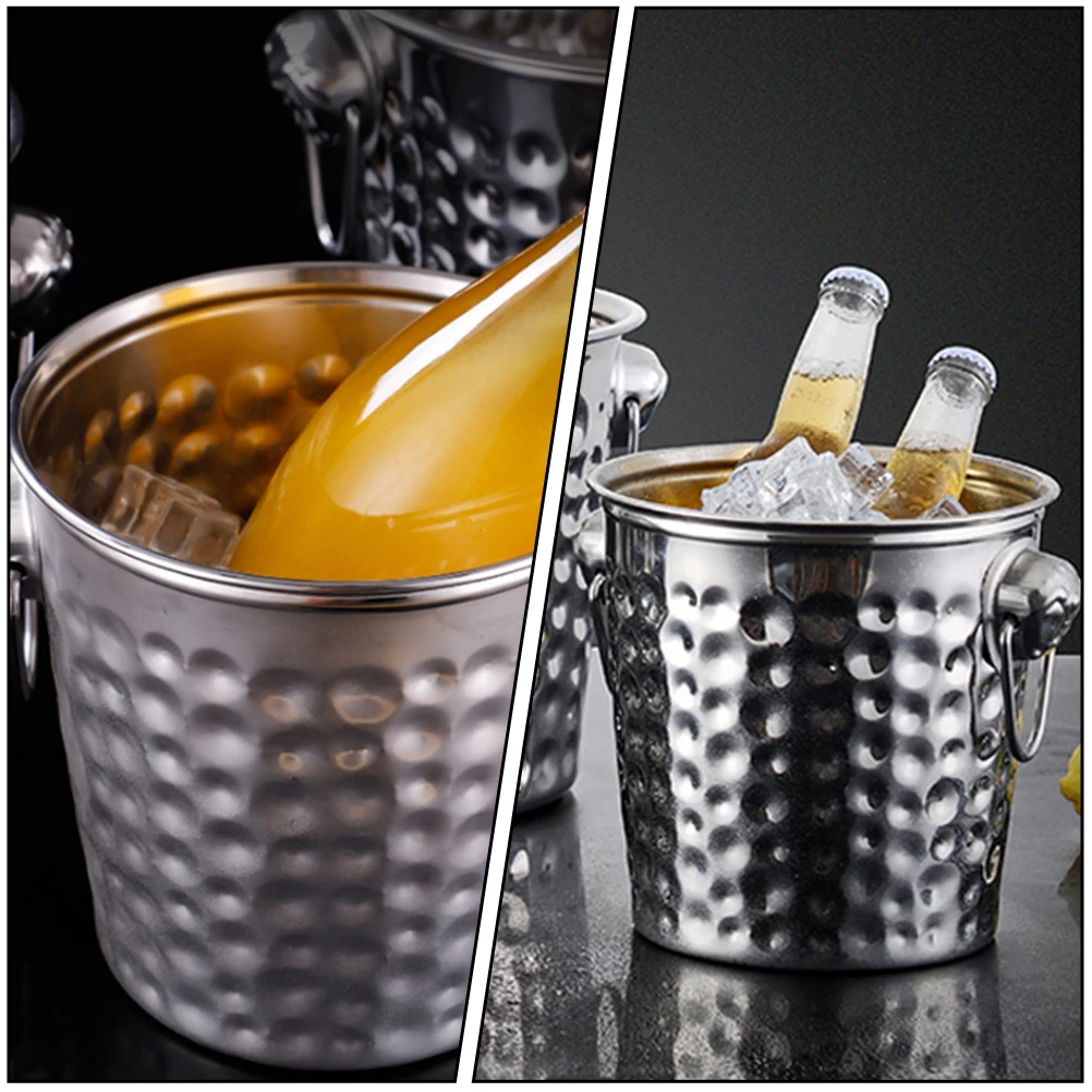 Stainless Steel Ice Bucket for Red Beer KTV Party Beach Practical Multi Purpose Modern Design Home Bar Cafe
Stainless Steel Ice Bucket for Red Beer KTV Party Beach Practical Multi Purpose Modern Design Home Bar Cafe