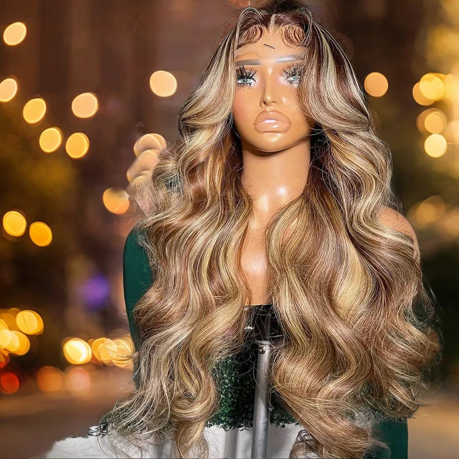 Highlight 13x6 Lace Frontal Wig Human Hair Honey Blonde Body Wave 13x4 HD Lace Front Human Hair Wigs Brazilian For Women 30 Inch
Highlight 13x6 Lace Frontal Wig Human Hair Honey Blonde Body Wave 13x4 HD Lace Front Human Hair Wigs Brazilian For Women 30 Inch