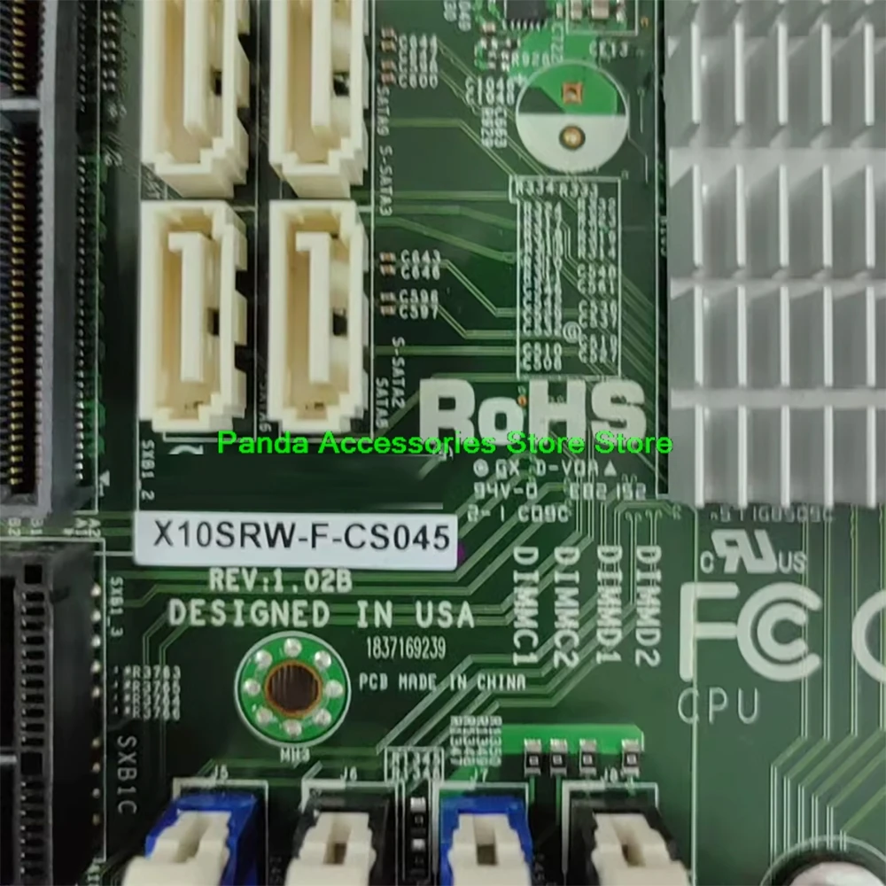 DDR4 C612 для Supermicro X10SRW-F-CS045, материнская плата LGA2011 V3 V4, двойная гигабитная рабочая карта
DDR4 C612 для Supermicro X10SRW-F-CS045, материнская плата LGA2011 V3 V4, двойная гигабитная рабочая карта