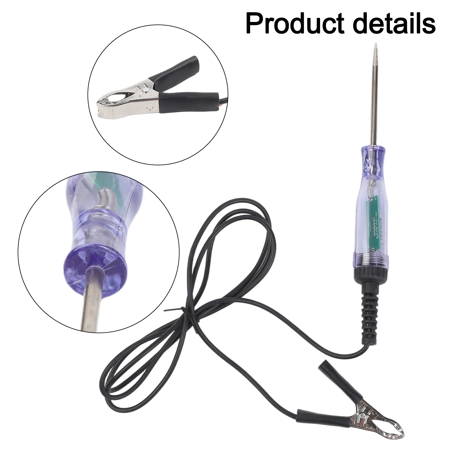 Car Truck Voltage Circuit Tester 3-90V Car Probe Test Pen Electric Measuring Pen LED Circuit Tester Diagnostic Probe Test Pen
Car Truck Voltage Circuit Tester 3-90V Car Probe Test Pen Electric Measuring Pen LED Circuit Tester Diagnostic Probe Test Pen