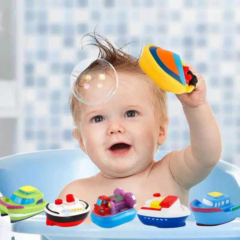 Set Of 6 Children's Boat Bath Toys Toddler Bathing Playing Supplies For Boys Girls Swimming Pool Entertainment Tool
Set Of 6 Children's Boat Bath Toys Toddler Bathing Playing Supplies For Boys Girls Swimming Pool Entertainment Tool