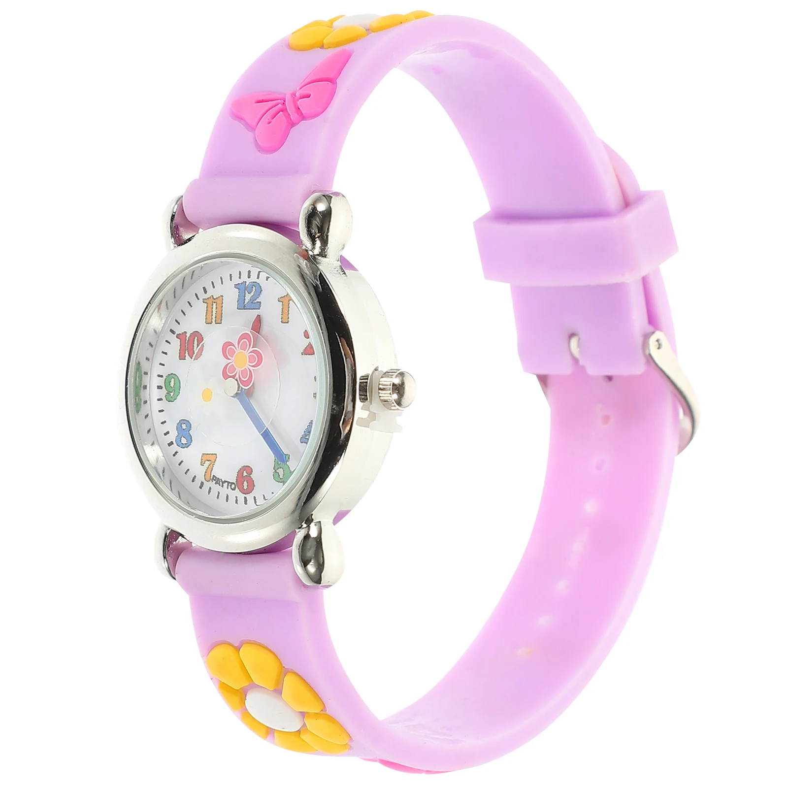Children Watches Silicone B Wristwatch Purple Toddler Cartoon Kids Watch Adjustable Flower Pattern Christmas Birthday Gift
Children Watches Silicone B Wristwatch Purple Toddler Cartoon Kids Watch Adjustable Flower Pattern Christmas Birthday Gift