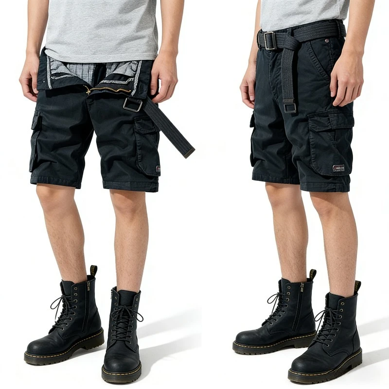2026 Summer Cargo Short Men Fashion Casual Shorts Mens Cargo Pocket Pants Cotton Male Shorts No Belt Plus Size
2026 Summer Cargo Short Men Fashion Casual Shorts Mens Cargo Pocket Pants Cotton Male Shorts No Belt Plus Size