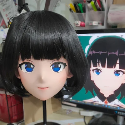 (GLA045)Customize Character Resin Half Head Japanese Animego Cosplay Crossdressing Doll Anime Kigurumi Mask With Eyes And Wig
(GLA045)Customize Character Resin Half Head Japanese Animego Cosplay Crossdressing Doll Anime Kigurumi Mask With Eyes And Wig