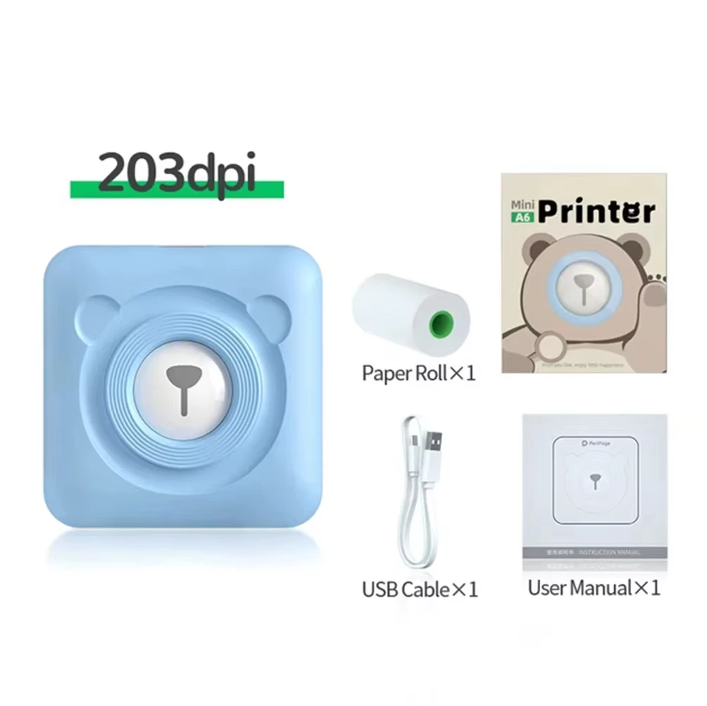 58mm A6 Mini Wireless Thermals Labels Printer with BT Stock Photo Sticker Photo Printers
58mm A6 Mini Wireless Thermals Labels Printer with BT Stock Photo Sticker Photo Printers