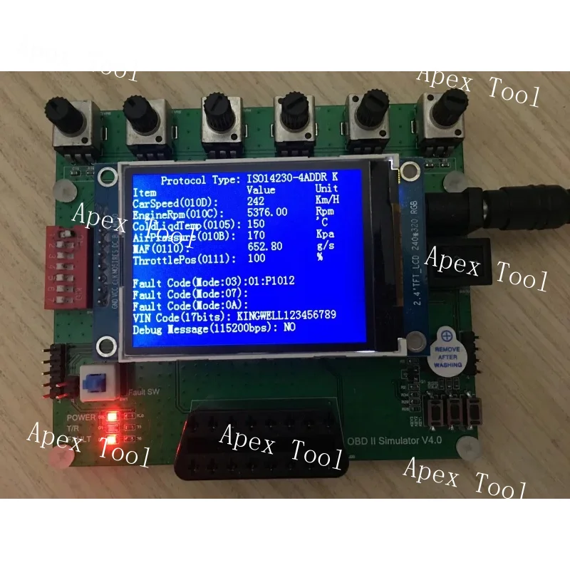 Vehicle Simulator /ECU Simulator /J1939 Simulator /ELM327 Development/Vehicle Networking
Vehicle Simulator /ECU Simulator /J1939 Simulator /ELM327 Development/Vehicle Networking