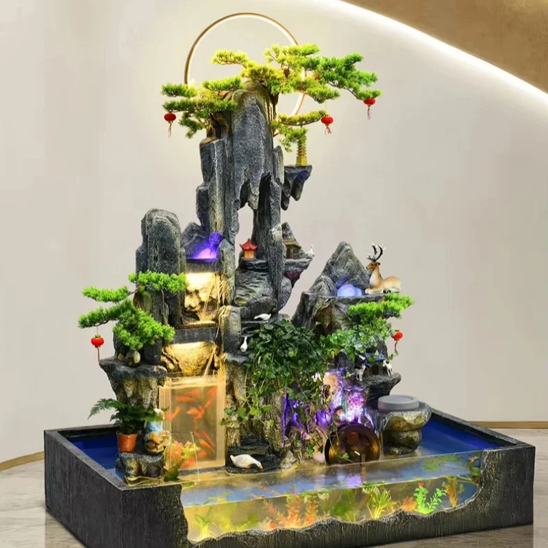 custom.Fish Pond, Outdoor and Indoor Feng Shui Fountain, Spa Salon, LED Rockery Pool, Family Garden Decoration Can Be Customized
custom.Fish Pond, Outdoor and Indoor Feng Shui Fountain, Spa Salon, LED Rockery Pool, Family Garden Decoration Can Be Customized