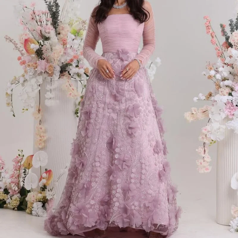 customized Lavender Party Dresses For High Low Cheap Dress 3D flower Party Prom crystal Gowns Wear Gown
customized Lavender Party Dresses For High Low Cheap Dress 3D flower Party Prom crystal Gowns Wear Gown