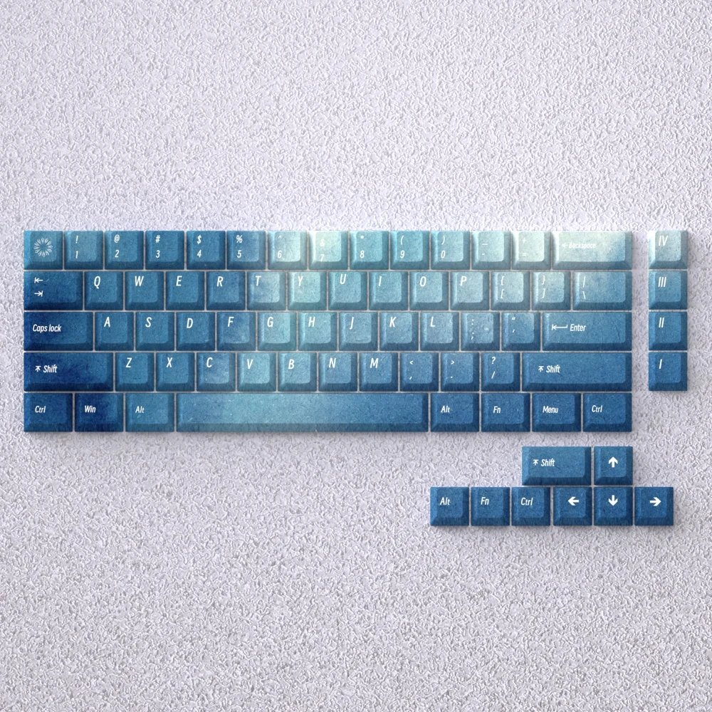 Aurora Themed Cherry Keycap PBT 73 Key Personalized Engraved Keyboard Cap Compatible with 60 65 68 Keyboards
Aurora Themed Cherry Keycap PBT 73 Key Personalized Engraved Keyboard Cap Compatible with 60 65 68 Keyboards