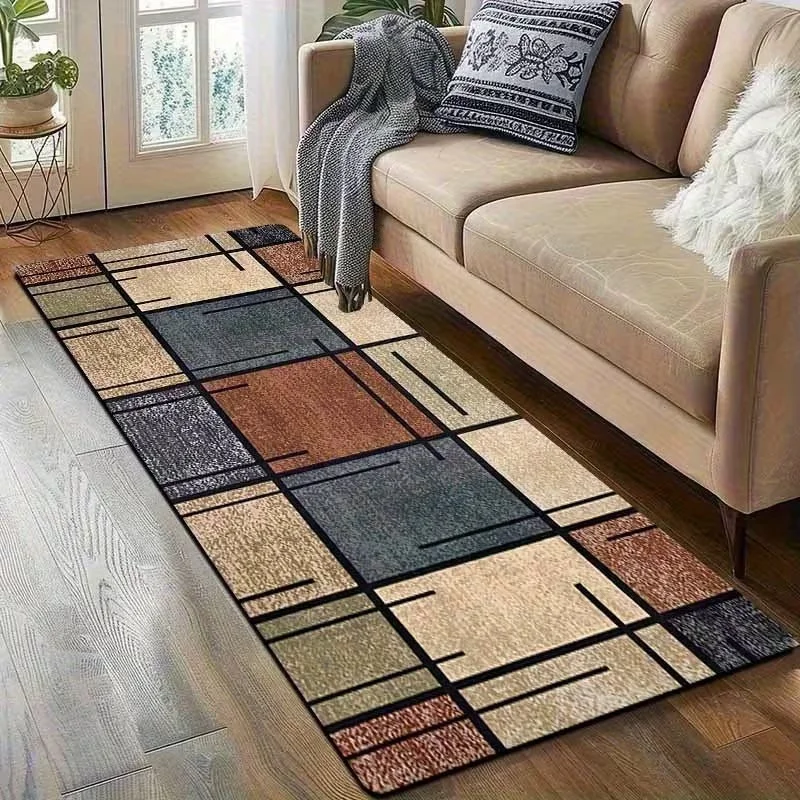 Современный геометрический ковер с коричнево-серо-красным узором, богемный абстрактный ковер для гостиной, нескользящий напольный коврик с этническими линиями
Современный геометрический ковер с коричнево-серо-красным узором, богемный абстрактный ковер для гостиной, нескользящий напольный коврик с этническими линиями