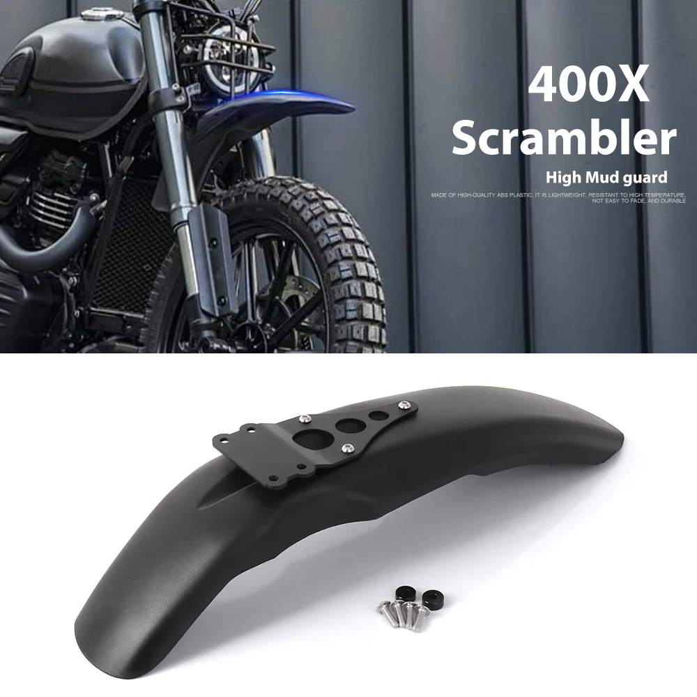 New Motorcycle Front High Mudguard Fender Plastic Cover Black Durable For Scrambler 400X SCRAMBLER 400 X 2024 Scrambler400X
New Motorcycle Front High Mudguard Fender Plastic Cover Black Durable For Scrambler 400X SCRAMBLER 400 X 2024 Scrambler400X