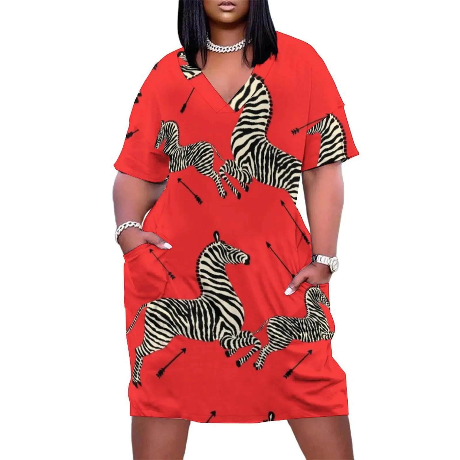 The Tenenbaums Zebra! Loose Pocket Dress women evening dress Women's summer suit Aesthetic clothing
The Tenenbaums Zebra! Loose Pocket Dress women evening dress Women's summer suit Aesthetic clothing