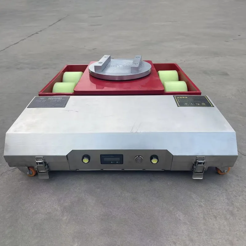 Electric Tank Mover Transporter 20Ton Heavy Duty Roller Pallets 1500W Motor Remote Control 360 Rotation Trolley
Electric Tank Mover Transporter 20Ton Heavy Duty Roller Pallets 1500W Motor Remote Control 360 Rotation Trolley
