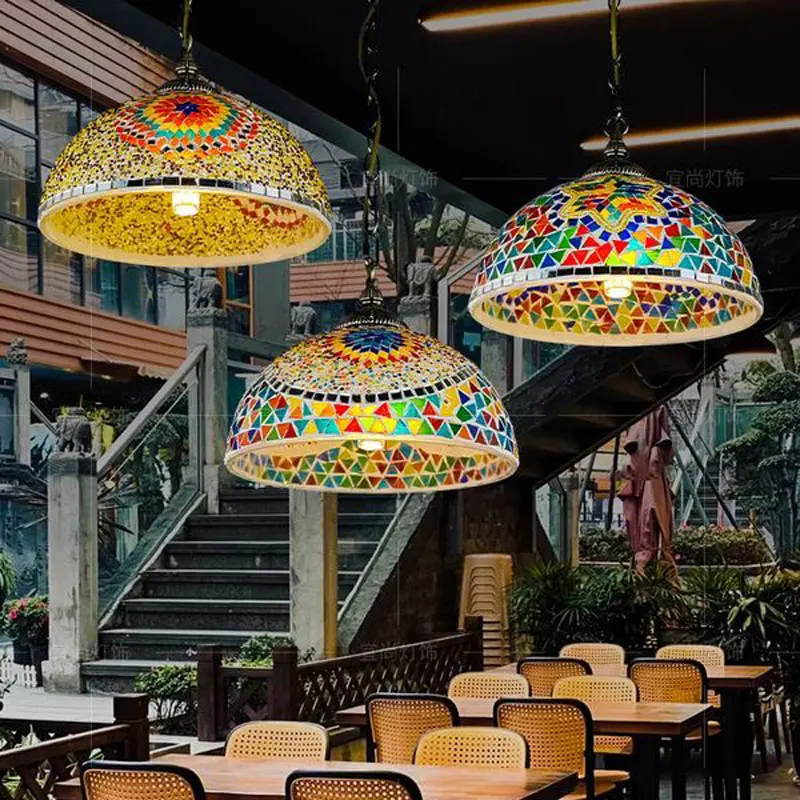 Mosaic Bohemian chandelier retro Türkiye homestay restaurant tavern coffee bar shop lamps personalized lights home appliance
Mosaic Bohemian chandelier retro Türkiye homestay restaurant tavern coffee bar shop lamps personalized lights home appliance