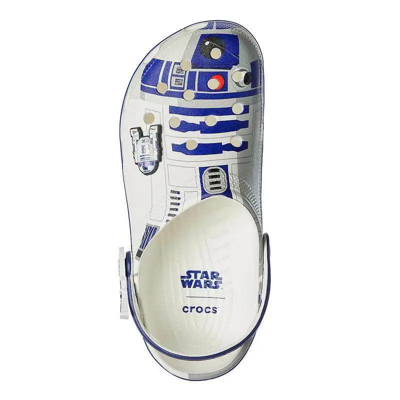 Star Wars Robot Hole Shoes New Baotou Beach Sandals Non-slip Breathable Casual Birthday Gift Slippers.
Star Wars Robot Hole Shoes New Baotou Beach Sandals Non-slip Breathable Casual Birthday Gift Slippers.