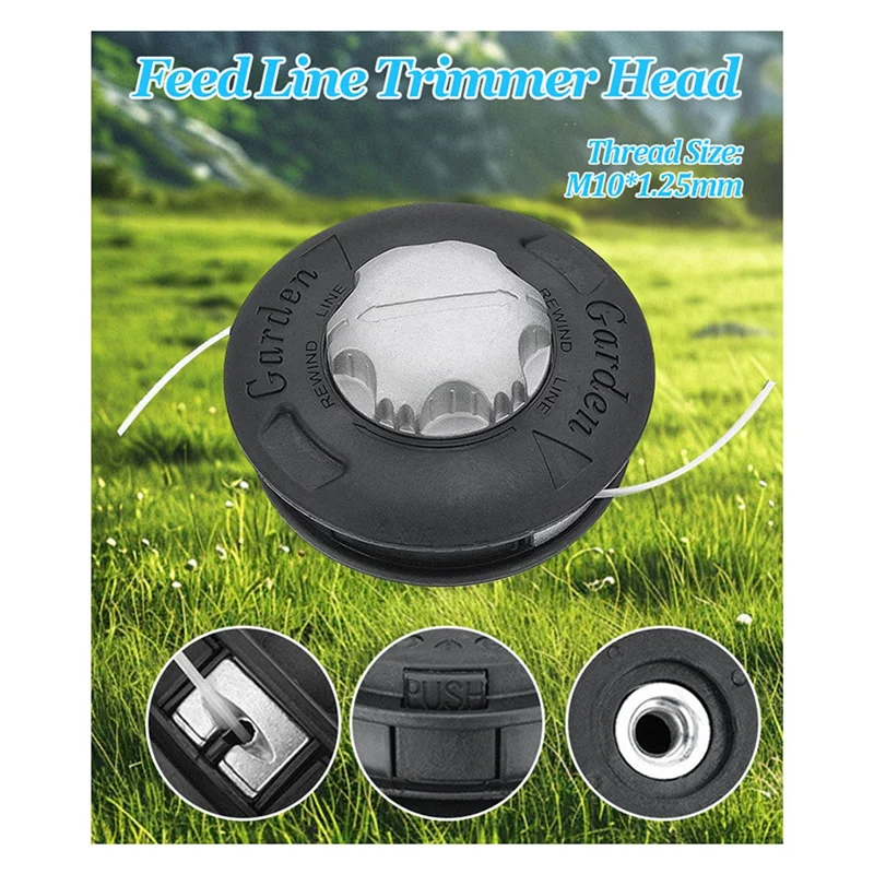 ABZC-With 2 Lines Cutter Thread Line String Saw Head Brush Mower Automatic Grass Trimmer
ABZC-With 2 Lines Cutter Thread Line String Saw Head Brush Mower Automatic Grass Trimmer