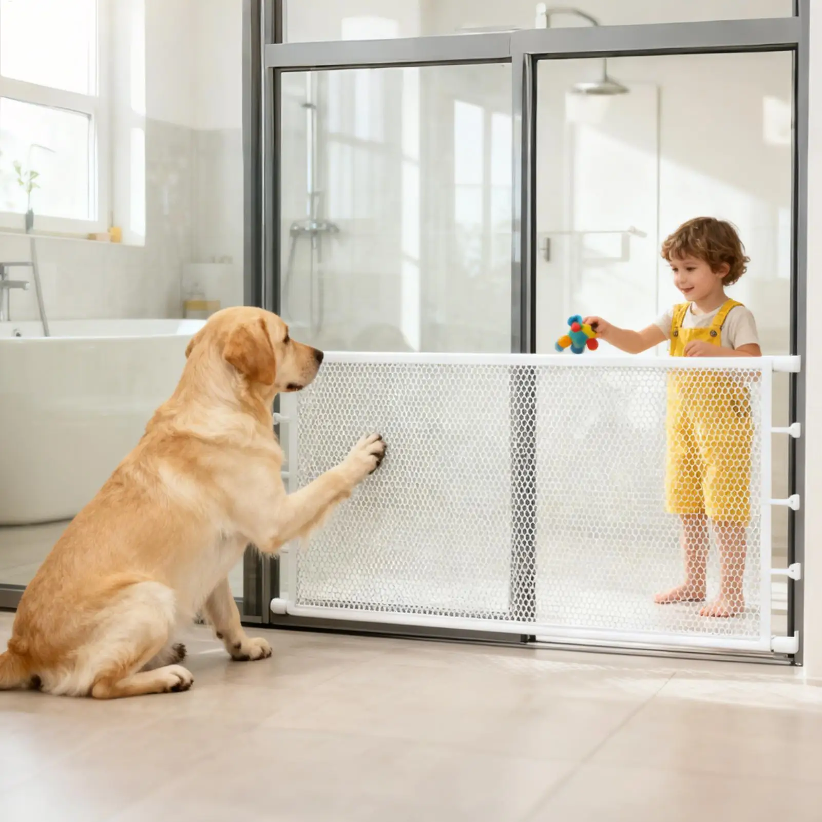 Выдвижной дверной барьер, безопасная сетка для детей и собак, домашний уличный барьер для собак, дверные проемы, лестницы, выдвижные ворота для палубы, крыльца
Выдвижной дверной барьер, безопасная сетка для детей и собак, домашний уличный барьер для собак, дверные проемы, лестницы, выдвижные ворота для палубы, крыльца