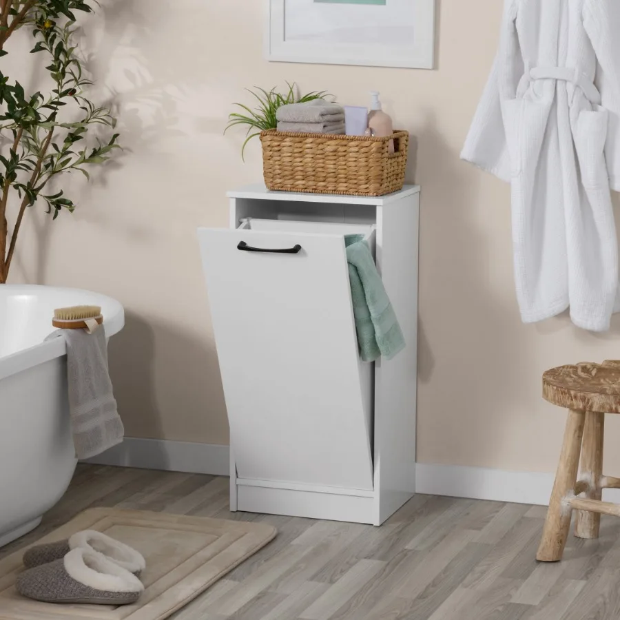 Ardent Tilt-Out Laundry Hamper Cabinet White
Ardent Tilt-Out Laundry Hamper Cabinet White