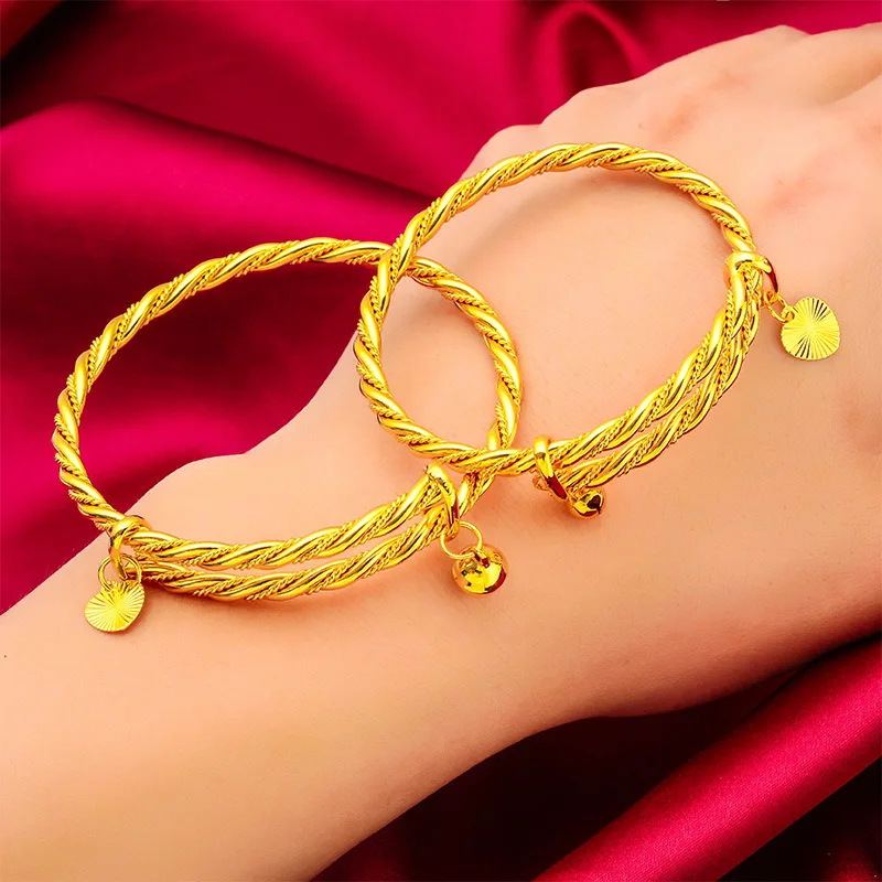 Twisted Rope Push-Pull Bracelets (Women & Kids) (24K AU999) - 3D Spiral Rope Texture, Matte Bracelet, Daily Parent-Child Wear
Twisted Rope Push-Pull Bracelets (Women & Kids) (24K AU999) - 3D Spiral Rope Texture, Matte Bracelet, Daily Parent-Child Wear