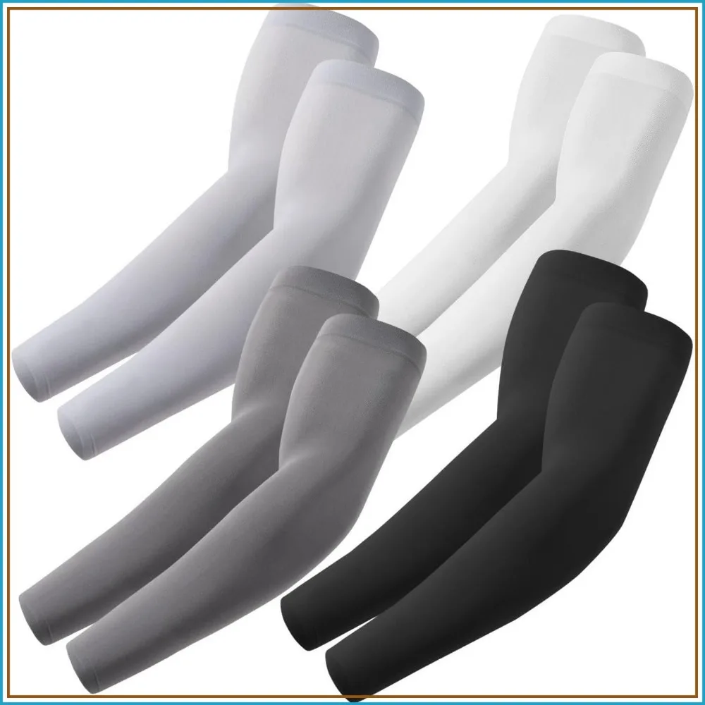 Cooling UV Sun Protection Sports Compression Arm Sleeves for Men Women
Cooling UV Sun Protection Sports Compression Arm Sleeves for Men Women