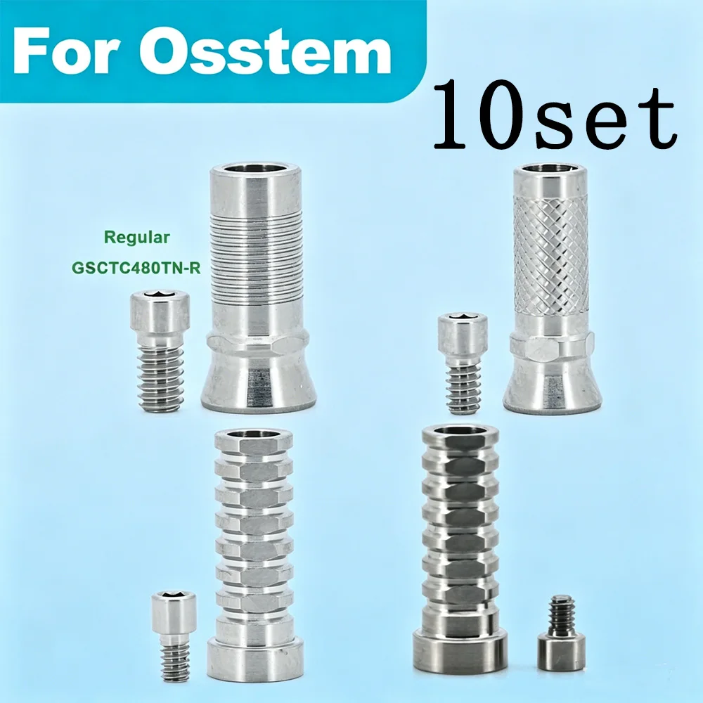 10set Osstem Compatible Dental Temporary Abutment for Multi Unit Prosthetic Restoration
10set Osstem Compatible Dental Temporary Abutment for Multi Unit Prosthetic Restoration