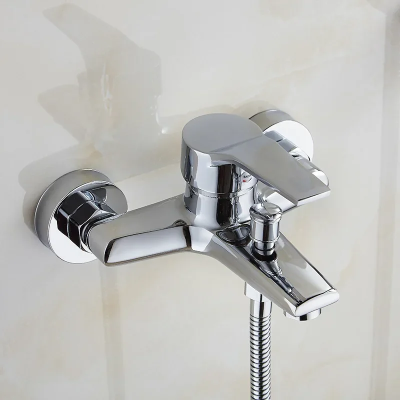 Bathroom Shower Faucet Bathtub Faucet ABS Plastics Handle Wall Mounted Dual Spout Hot Cold Mixer Valve Nozzle Tap For Bathroom
Bathroom Shower Faucet Bathtub Faucet ABS Plastics Handle Wall Mounted Dual Spout Hot Cold Mixer Valve Nozzle Tap For Bathroom
