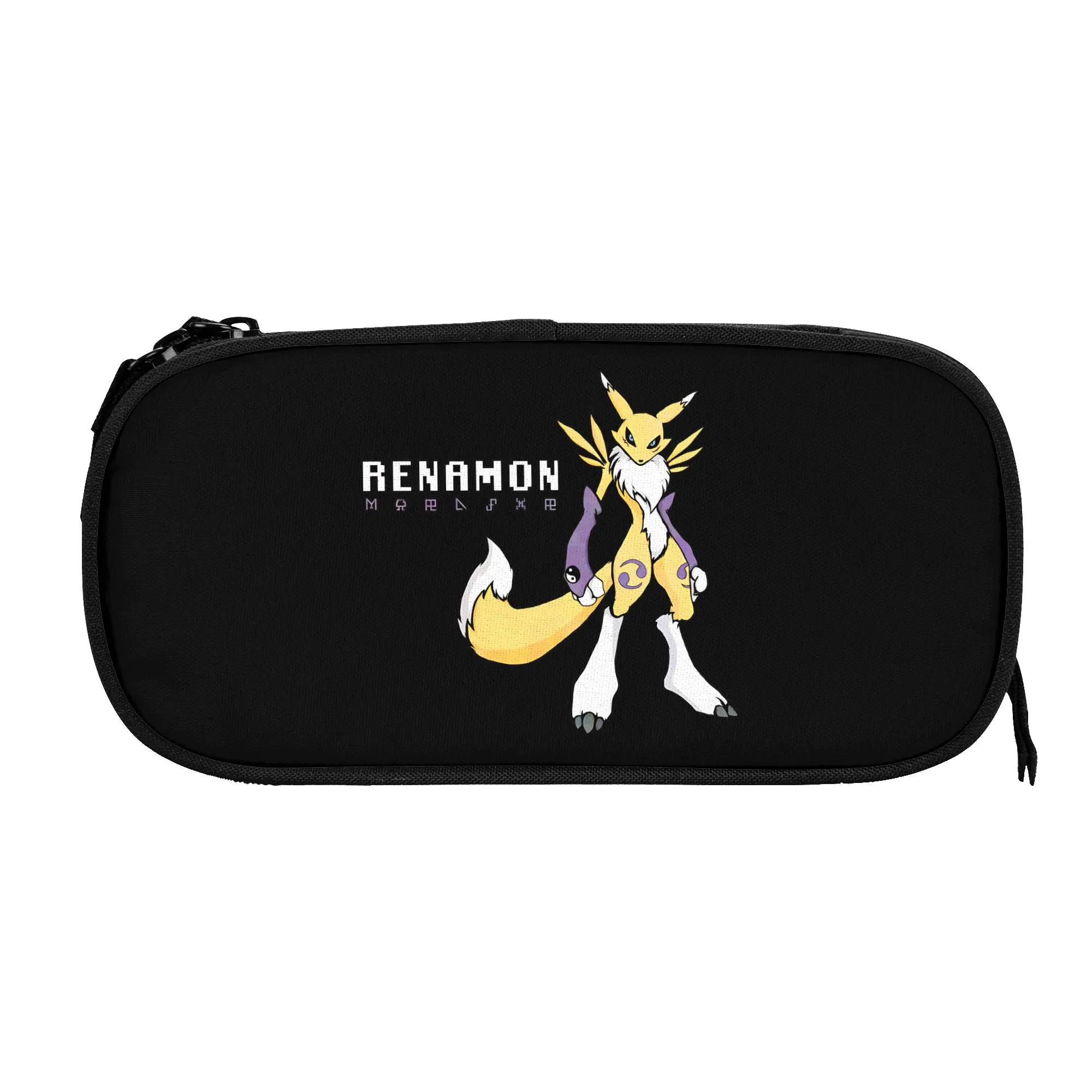 Large Pencil Pouch Digital Monster Digimon Renamon School Supplies Double Layer Pencil Box Girl Makeup Bags Birthday Gift
Large Pencil Pouch Digital Monster Digimon Renamon School Supplies Double Layer Pencil Box Girl Makeup Bags Birthday Gift