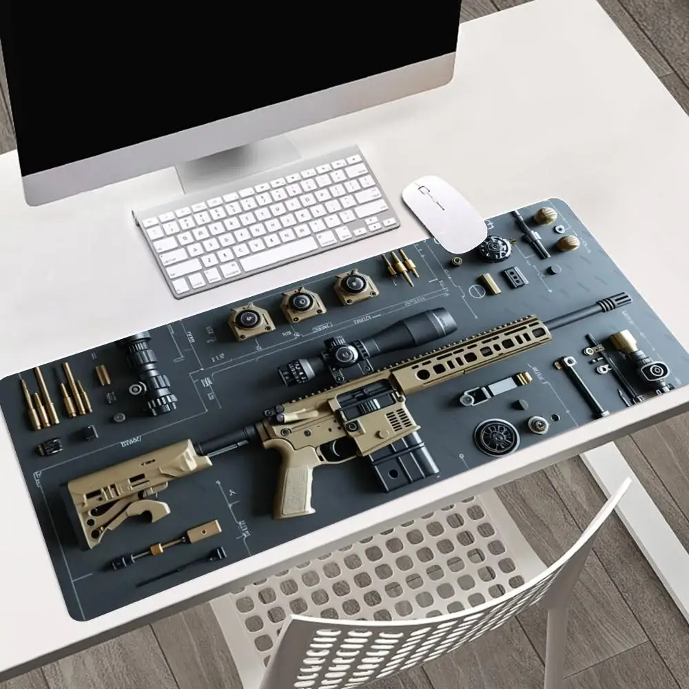 Gun Pc Setup Accessories Playmat Mousepad Gamer Mouse Pad Gaming Mouse Pads Laptop Large Desk Mat Computer Desk Organizer
Gun Pc Setup Accessories Playmat Mousepad Gamer Mouse Pad Gaming Mouse Pads Laptop Large Desk Mat Computer Desk Organizer
