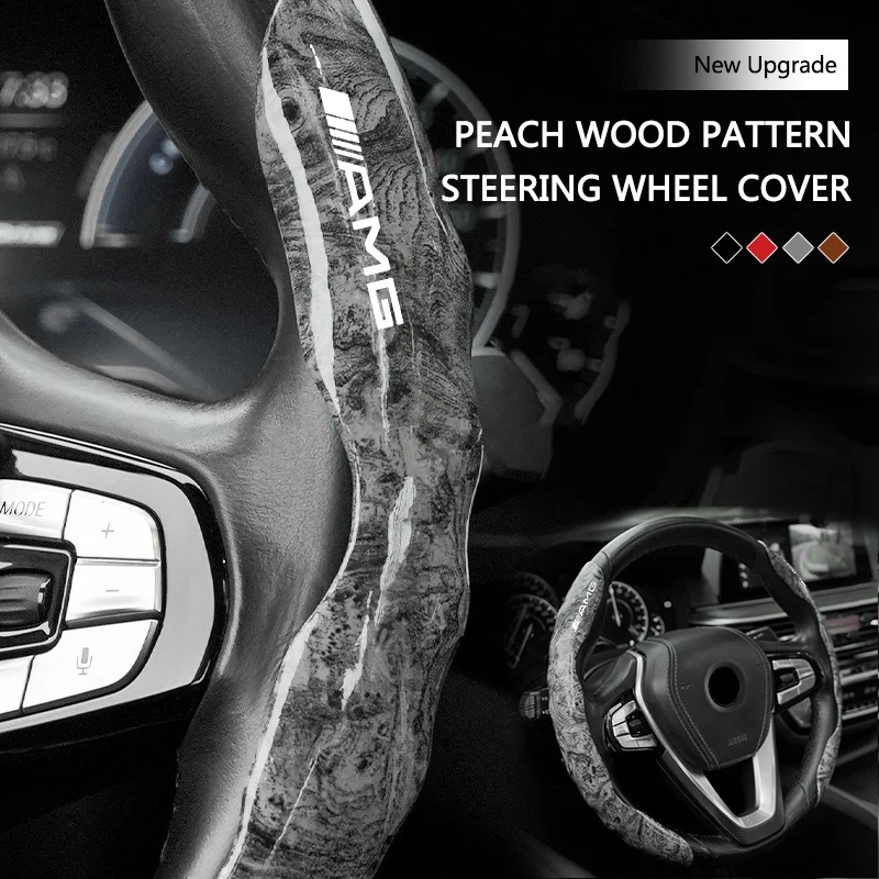 PU Car Styling Steering Wheel Covers Non-slip Protective Anti-Dust For Mercedes Benz AMG W203 W206 W220 W205 W211 W212 W201 W168
PU Car Styling Steering Wheel Covers Non-slip Protective Anti-Dust For Mercedes Benz AMG W203 W206 W220 W205 W211 W212 W201 W168