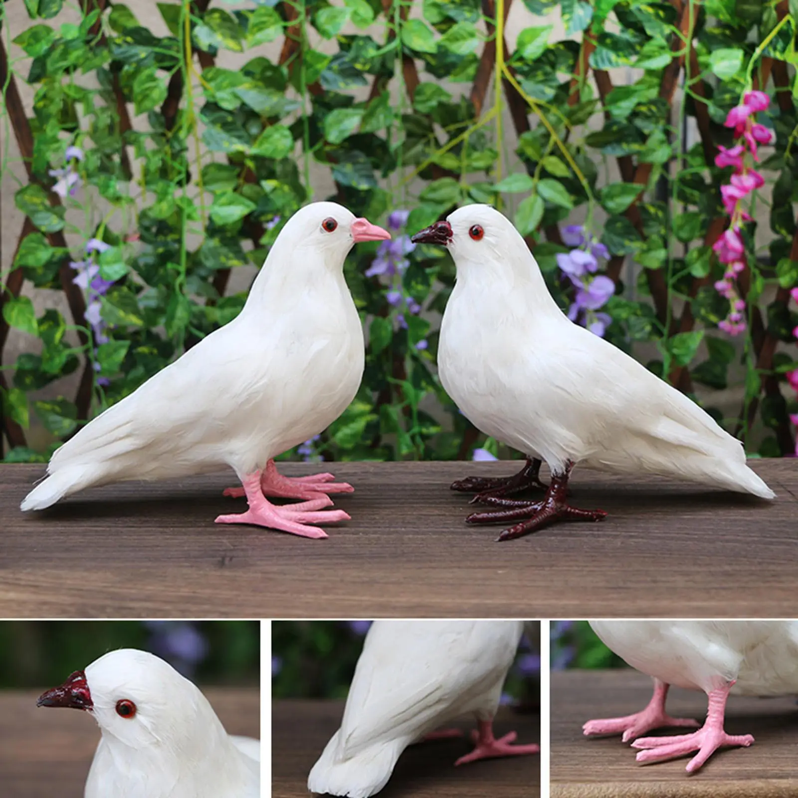 Pigeon Statue Dove Sculpture Creative Craft Artwork Garden Statues Animal Figurine for Wedding Courtyard Outdoor Home Hallway
Pigeon Statue Dove Sculpture Creative Craft Artwork Garden Statues Animal Figurine for Wedding Courtyard Outdoor Home Hallway