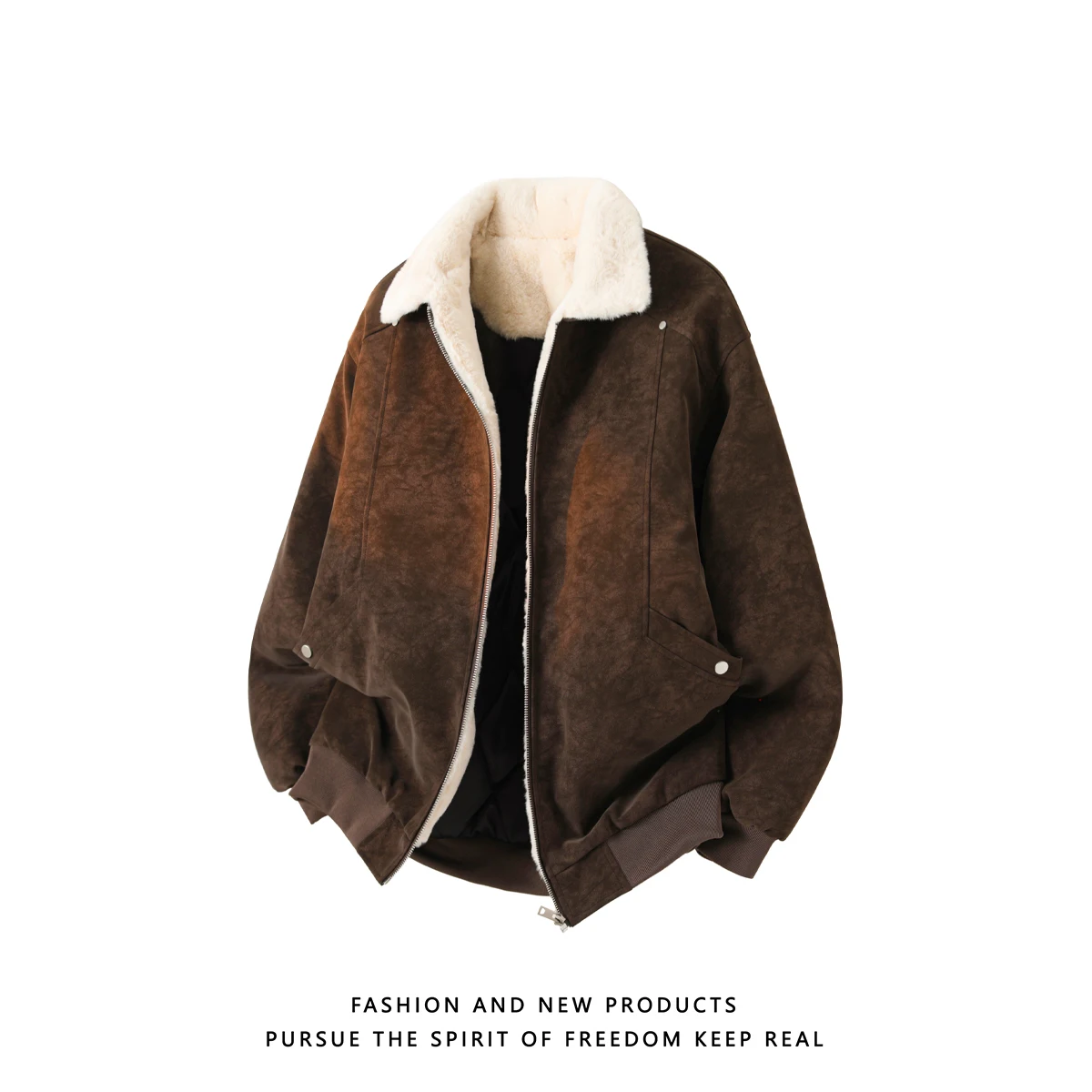 Retro Leather Jaet Men's Autumn Winter Faion Brand Lamb Velvet Collar Jaet American Sle Warm Cold Resistant Cotton Cl...
Retro Leather Jaet Men's Autumn Winter Faion Brand Lamb Velvet Collar Jaet American Sle Warm Cold Resistant Cotton Cl...