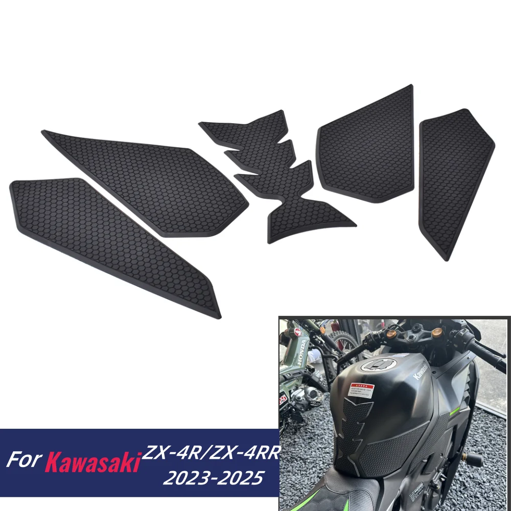 For Kawasaki ZX 4RR 4R 2023-2025 Tank Traction Side Pad Gas Fuel Knee Grip Decal ZX-4R ZX-4RR ZX4RR ZX4R Motorcycle Stickers
For Kawasaki ZX 4RR 4R 2023-2025 Tank Traction Side Pad Gas Fuel Knee Grip Decal ZX-4R ZX-4RR ZX4RR ZX4R Motorcycle Stickers
