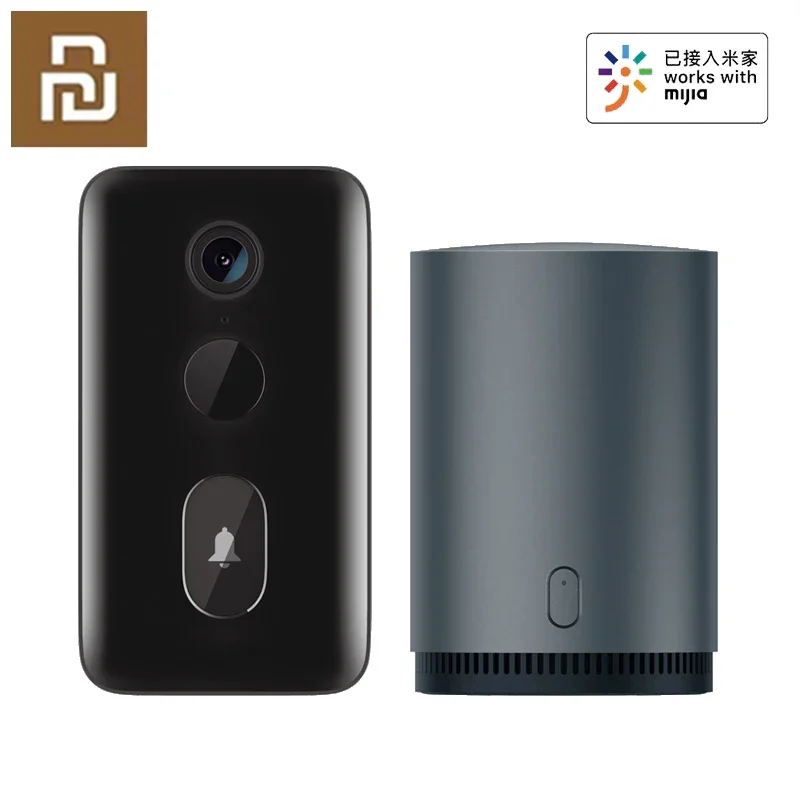 Youpin Smart Video Doorbell 2 Pro 2K Ultra HD Infrared Night Vision Two Way Intercom WiFi Doorbell Smart Home Door Bell Camera
Youpin Smart Video Doorbell 2 Pro 2K Ultra HD Infrared Night Vision Two Way Intercom WiFi Doorbell Smart Home Door Bell Camera